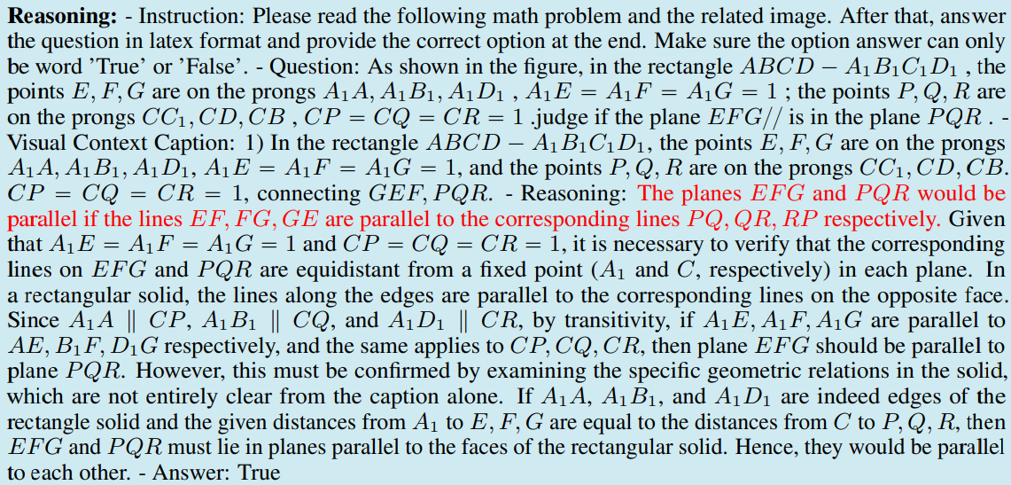 General Reasoning Example 3 Answer