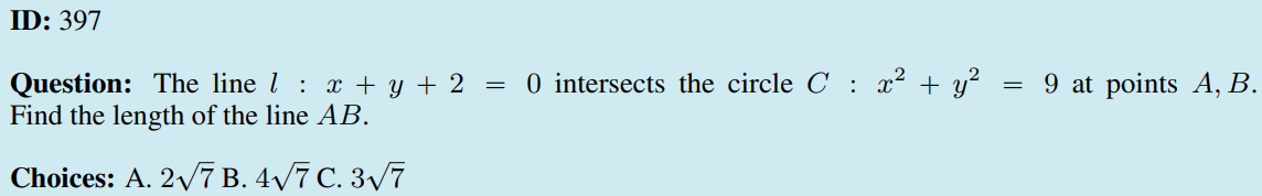 General Reasoning Example 4 Question