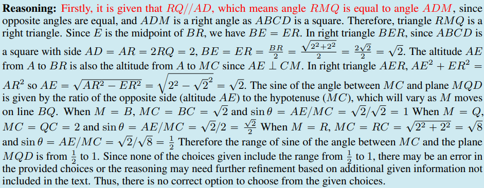 General Reasoning Example 5 Answer